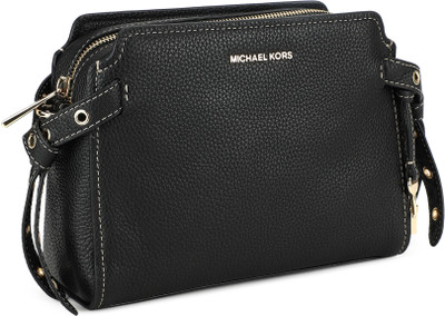 

Michael Kors Women Casual Black Genuine Leather Sling Bag