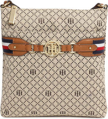 

Tommy Hilfiger Women Casual Tan Polyester Sling Bag
