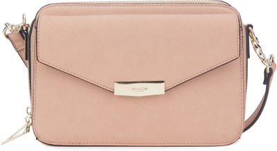 

Dune London Women Casual Pink Genuine Leather Sling Bag