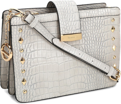 

Dune London Women Evening/Party Grey PU Sling Bag