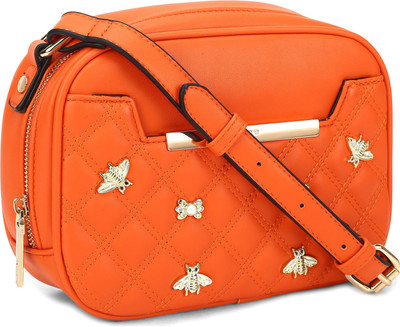 

Dune London Women Casual Orange PU Sling Bag