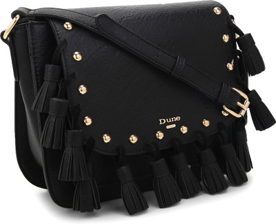 

Dune London Women Casual Black PU Sling Bag