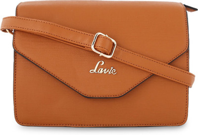 

Lavie Women Casual Brown PU Sling Bag