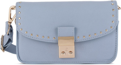 

Accessorize Women Casual Blue PU Sling Bag