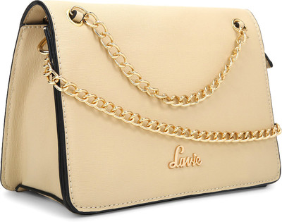 

Lavie Women Casual Beige PU Sling Bag