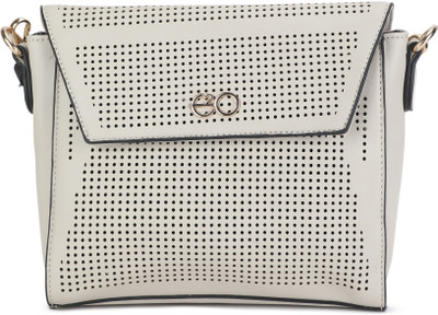 

E2O Women Casual Grey PU Sling Bag