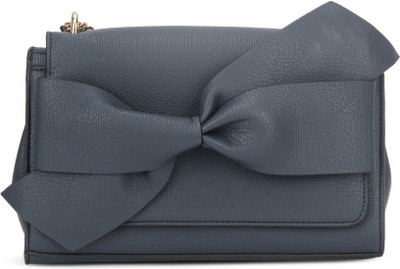 

Dune London Women Casual Blue Genuine Leather Sling Bag