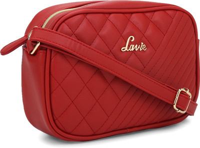 

Lavie Women Casual Maroon Polyester Sling Bag