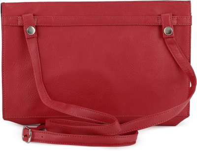 

People Women Casual Red PU Sling Bag