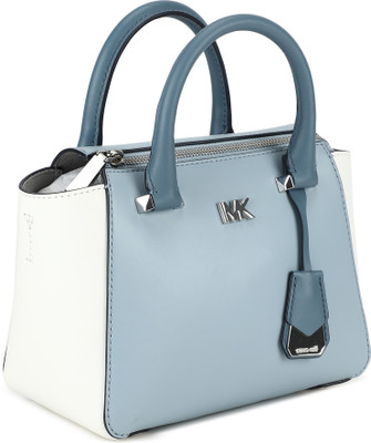 

Michael Kors Women Casual White, Blue Genuine Leather Sling Bag, Blue;white
