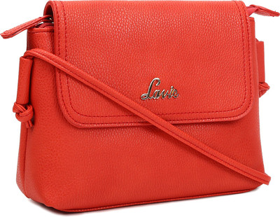 

Lavie Women Casual Red PU Sling Bag