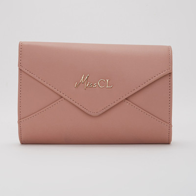 

Miss CL Women Casual Pink Leatherette Sling Bag