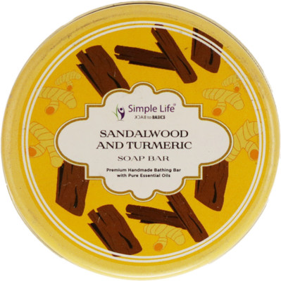 

Simple Life SANDALWOOD & TURMERIC Handmade Soap(125 g)