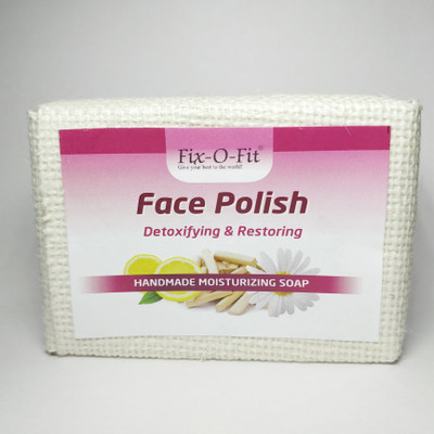 

Fix-O-Fit Face Polish Detoxifying and Restoring HandMade Moisturizing Soap(125 g)