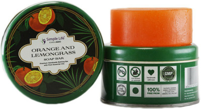 

Simple Life ORANGE & LEMONGRASS Handmade Soap(125 g)