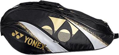 

Yonex Badminton Kit Bag BA01TGBT6, Black/Gold Kit Bag(Gold, Kit Bag)