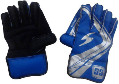 

SS College Wicket Keeping Gloves (, Multicolor