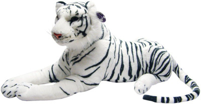 

Ashadeals Wild White Tiger Stuffed Toy - 20 cm(Multicolor)