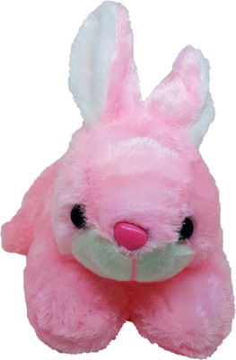 

Surprise Inside Premium Quality Plush Rabbit Soft Toy, Pink Color - 12 cm(Pink)