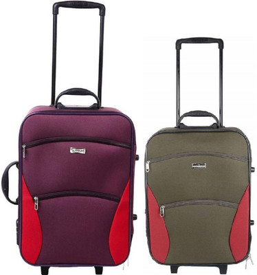 

emblem CHAMPION 2PCS COMBO Expandable Check-in Luggage -  inch(Multicolor