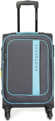 

Aristocrat Duster medium size 68 cms Expandable Check-in Luggage -  inch(Grey