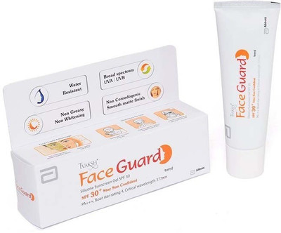 

Abbott Face Guard Silicone Sunscreen Gel SPF 30 - SPF 30 PA+++(30 g)