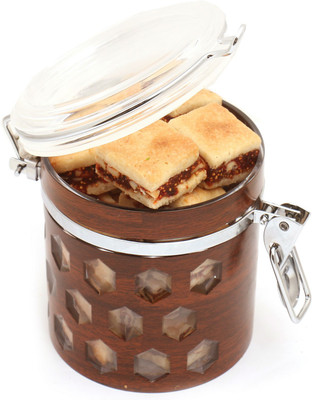 

Ghasitaram Gifts Sweets-Premium Air Tight Wooden Acrylic Baked Anjeer Bites Container(300 g, Box)
