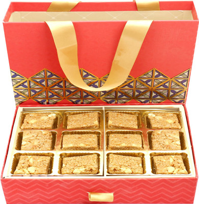 

Ghasitaram Gifts Sweets-2 Part 12 Pcs Granula Bites Bag Box(240 g, Box)
