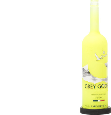 

Kavi The Poetry-Art Project Recycled Vodka -Fl Yellow Table Lamp(30.48 cm, Fluorescent Yellow)