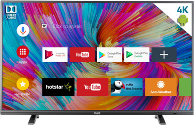 MarQ 65 inch Ultra HD 4K Smart Android TV is a best LED TV under 80000
