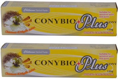 

Conybio Plus Chitosan (Pack of 2) Toothpaste(240 g, Pack of 2)