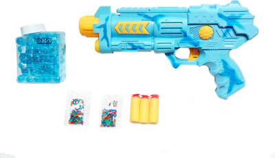 

TALKING GANESHA 2 in 1 Gun with Water Bullets & Sponge bullets ABS Material - Multicolor(Multicolor)
