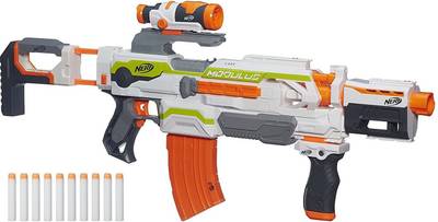 Nerf Modulus ECS-10 N-Strike Blaster Guns & Darts