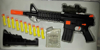 

Bubbly Giggles Super Arming High Grade M-16 Black Gun (Black)(Black)
