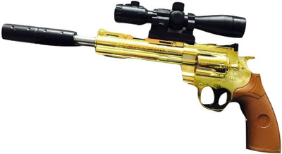 

imtion Anaconda Revolver Colt Air Gun Leger Light Sport Toys With 100 6 MM BB Bullets No.H398-4 Used 15+ Boys(Gold)
