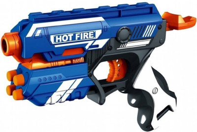 

JANNAT Blaze Storm Manual Soft Bullet Gun (Blue)(Blue, Multicolor)