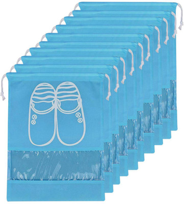 

Lify Shoe Pouch(Blue), Aqua blue