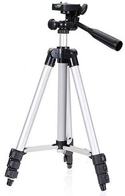 Spring jump camera Tripod with mobile holder Tripod(Silver, Supports Up to 1000 g)
