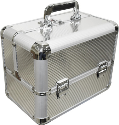 

Pride Star 9168 silver to store cosmetic items Vanity Box(Silver)