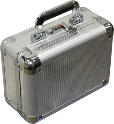 

Pride Star SP 52 Silver to store cosmetic items Vanity Box(Silver)