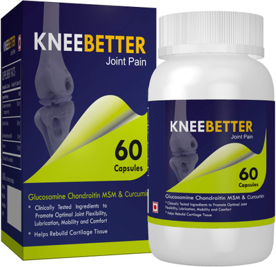 

Kneebetter Joint Support Join Pain Relief 60 Capsules(60 No)