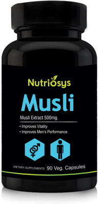 

Nutriosys Musli 500mg (90Veg Capsules)(90 No)