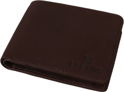 

Lifetime Men Brown Artificial Leather Wallet(3 Card Slots)
