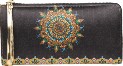 

All Things Sundar Women Multicolor Fabric Wallet(12 Card Slots)