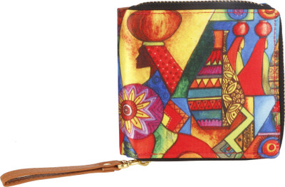 

All Things Sundar Women Multicolor Fabric Wallet(5 Card Slots)
