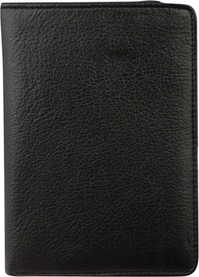 

VAVIA Men Black Genuine Leather Wallet(5 Card Slots)