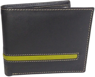 

piuda Men Black Genuine Leather Wallet(16 Card Slots)