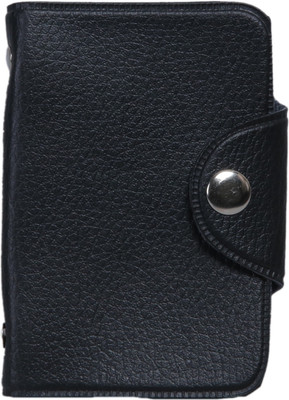 

Lifetime Men Black Artificial Leather Card Holder