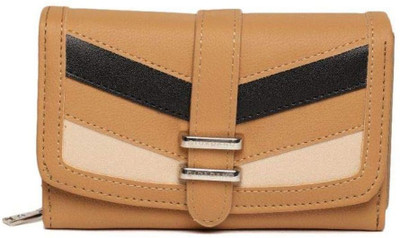 

Giordano Women Brown Genuine Leather Wallet(4 Card Slots)
