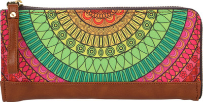 

All Things Sundar Women Multicolor Canvas Wallet(6 Card Slots)